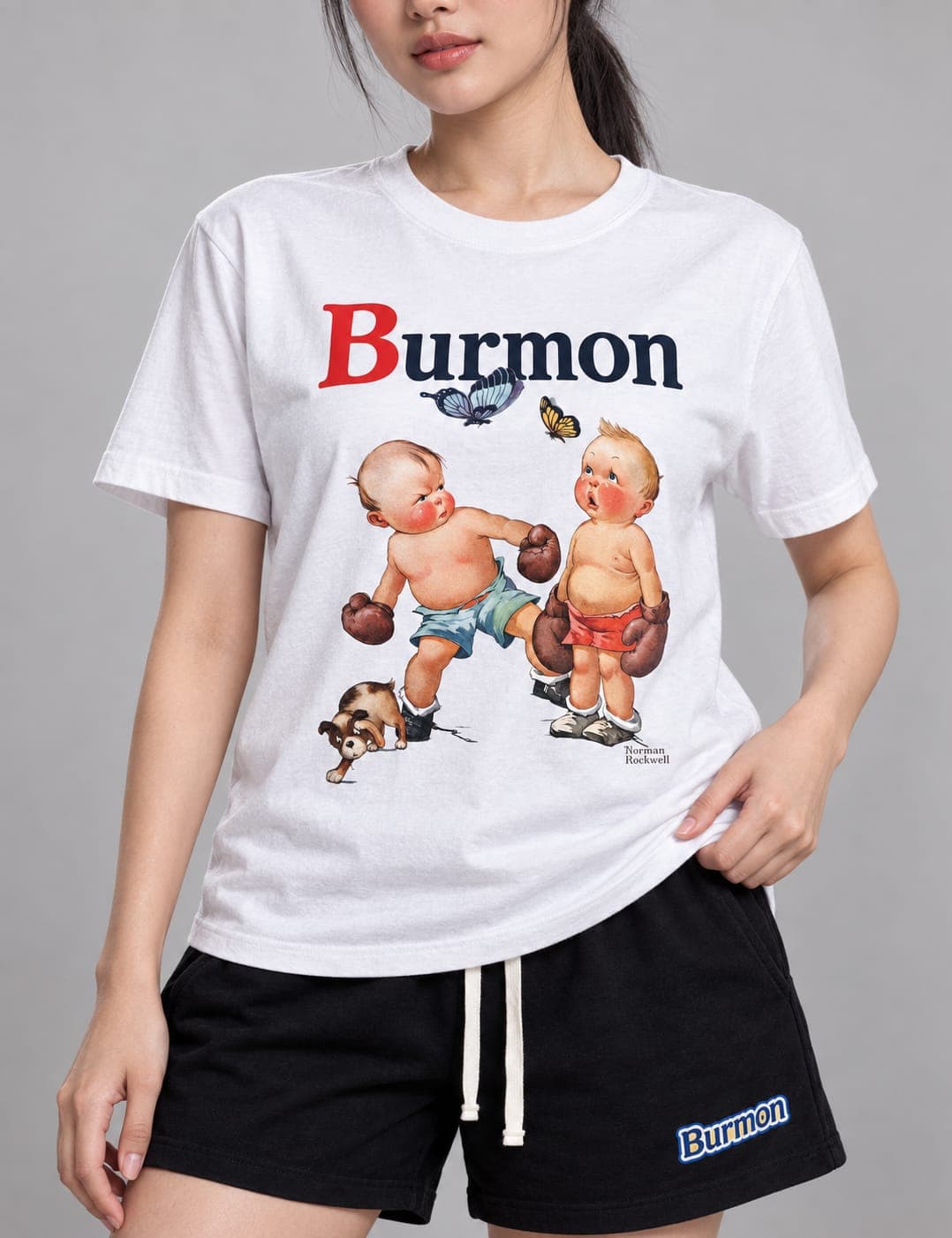BURMON BOXING BABIES WHITE