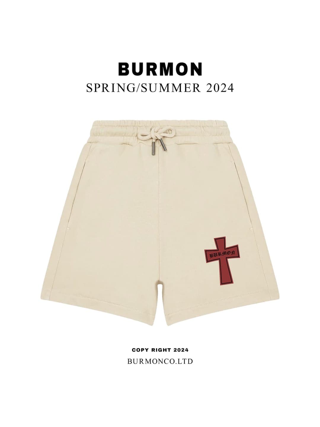 Burmon Cross Short Beige