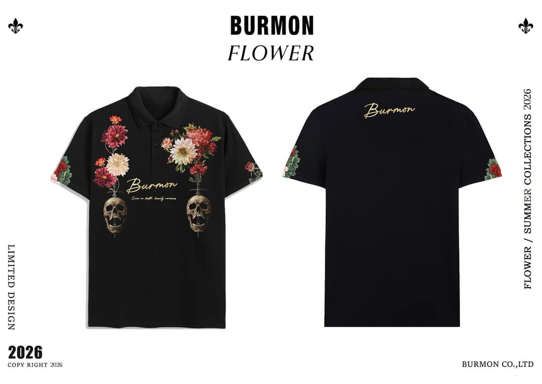 FLORAL SKULL