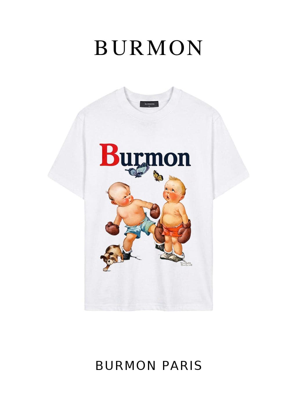 BURMON BOXING BABIES WHITE