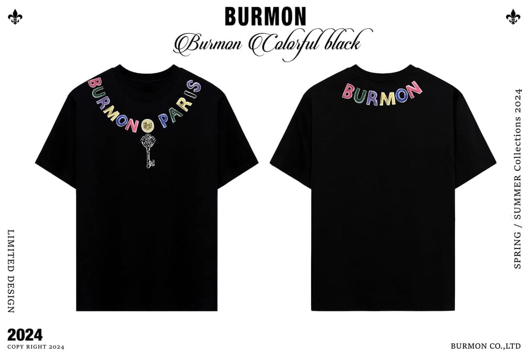 Burmon Colorful Black