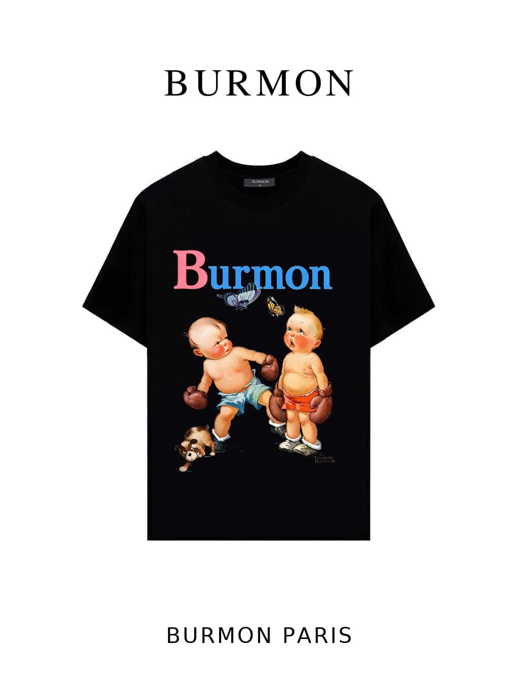 BURMON BOXING BABIES BLACK