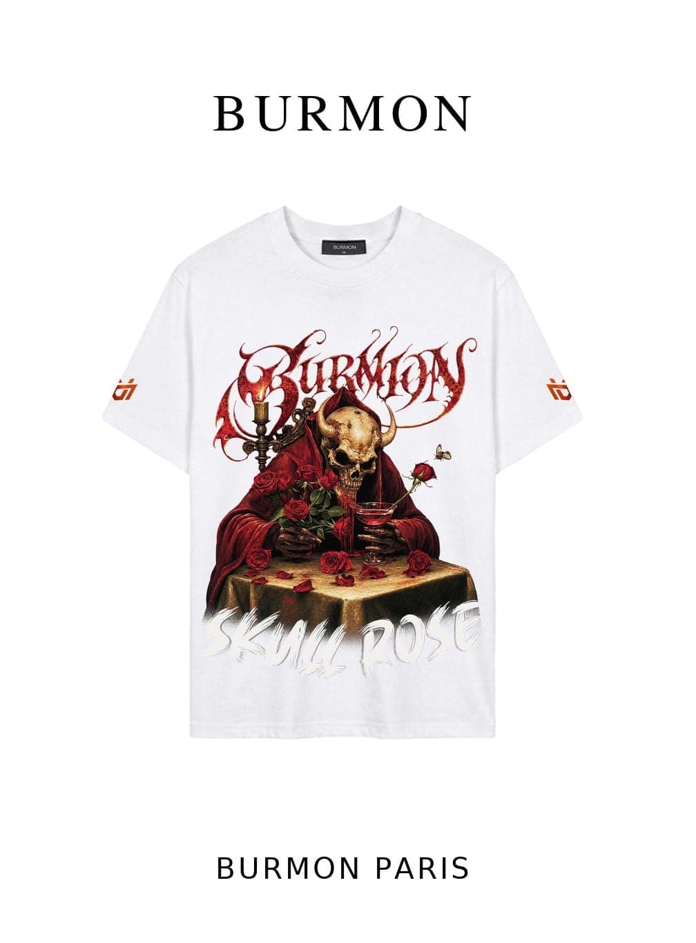BURMON SKULL ROSE