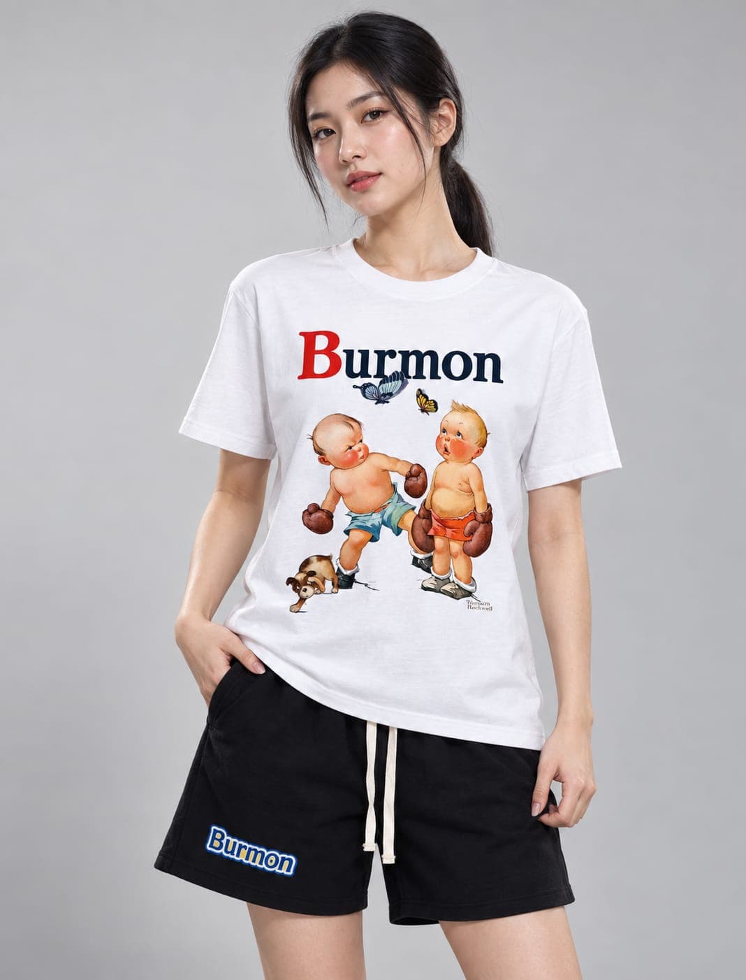 BURMON BOXING BABIES WHITE